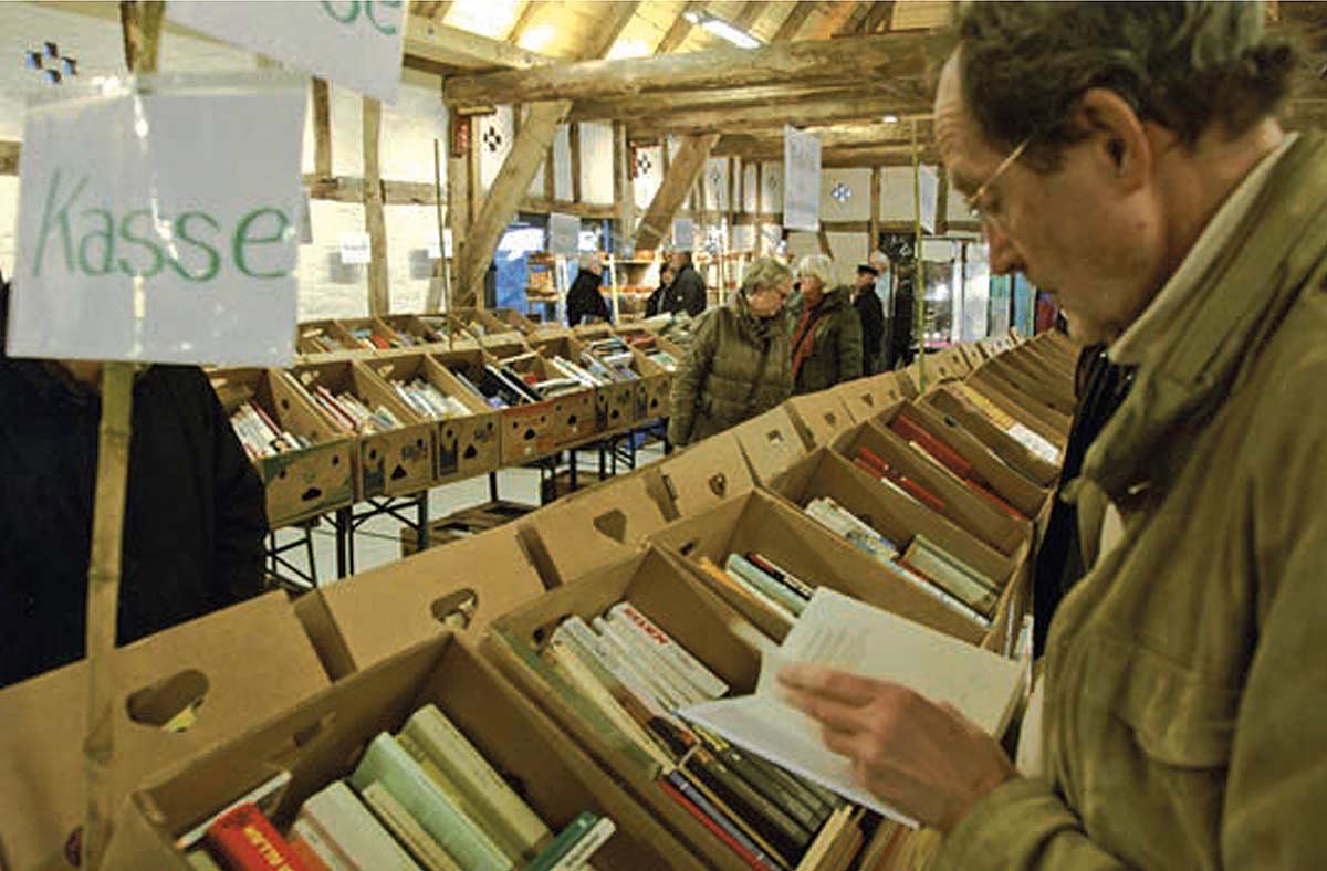 Büchermarkt der Stiftung Worpswede