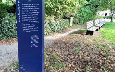 Reinigung rund um den Rosa-Abraham-Platz