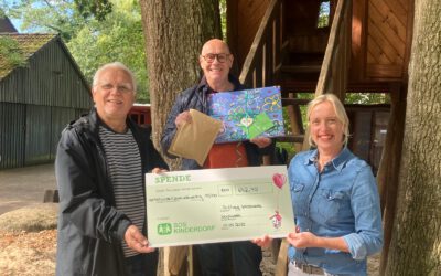 Bücherstand der Stiftung Worpswede spendet Erlös an SOS-Kinderdorf